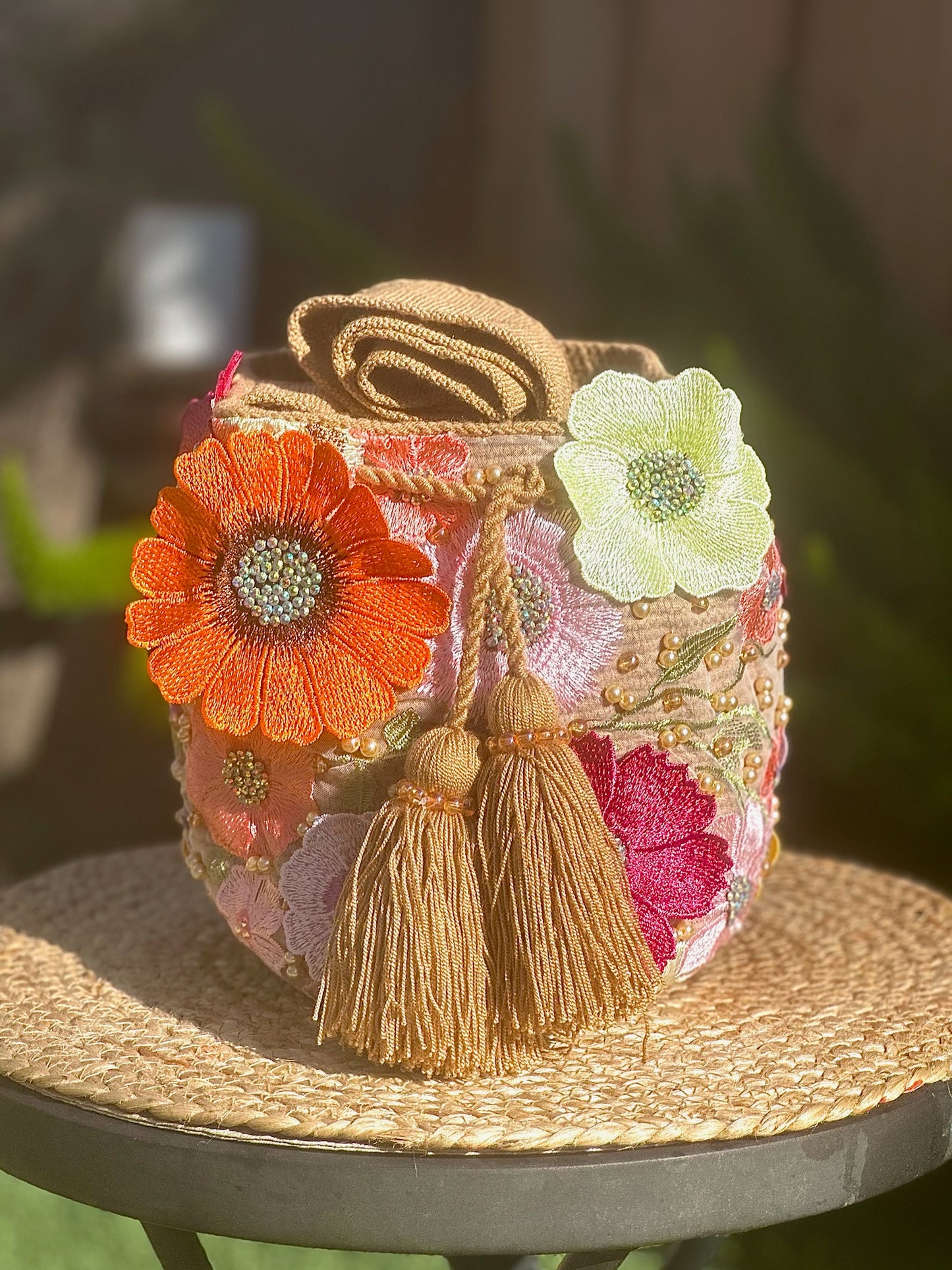 Wayuu Bag Medium Summer Floral
